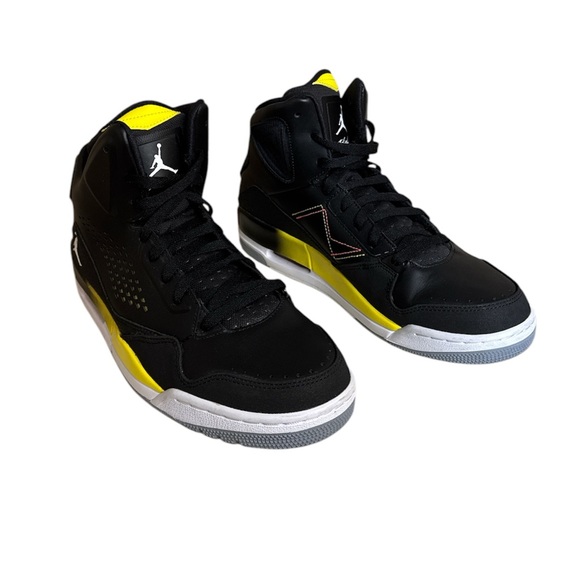 jordan flight yellow and black